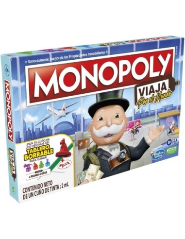 TOYS-JGO.MONOPOLY VIAJA POR EL MUNDO