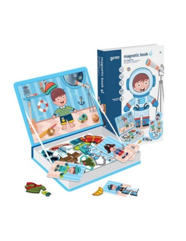 TOYS-LIBRO MAGNETICO 12 PROFESIONES