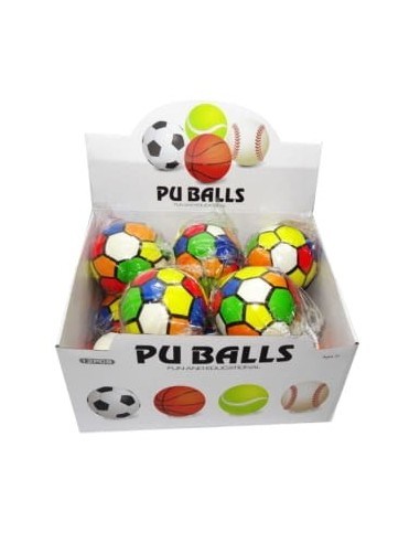 TOYS-PELOTA SOFT COLORES 12 CM. 40-069