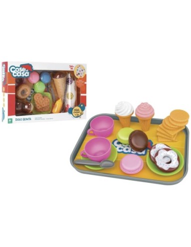 TOYS-SET POSTRES C/BANDEJA 41980