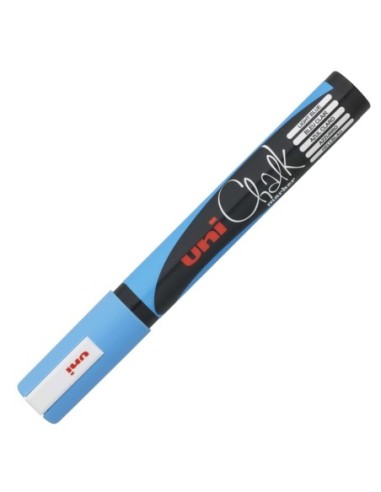 UNI-ROTUL.PIZARRA VDE.CHALK PWE5M AZUL