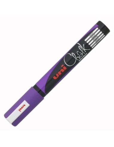 UNI-ROTUL.PIZARRA VDE.CHALK PWE5M VIOLET