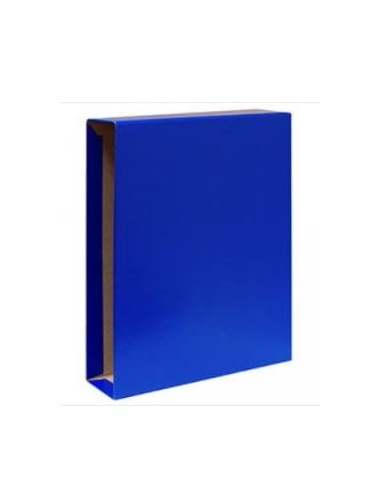 CAJA ARCHIVADOR PLUS FOLIO 75MM.AZUL