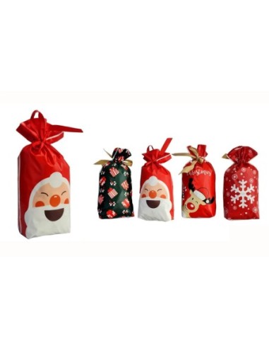 XMAS-BOLSA REG.CHUCHES C/LAZO 20x13 6490