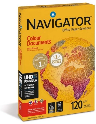 FTCOP-DIN A4 PAPEL NAVIGATOR 120GR.P/250