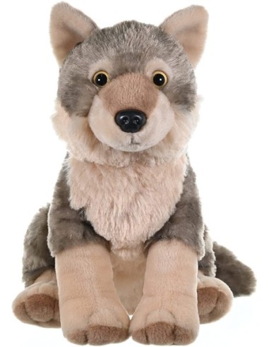 PELUCHE WILD R.33CM.LOBO 10963