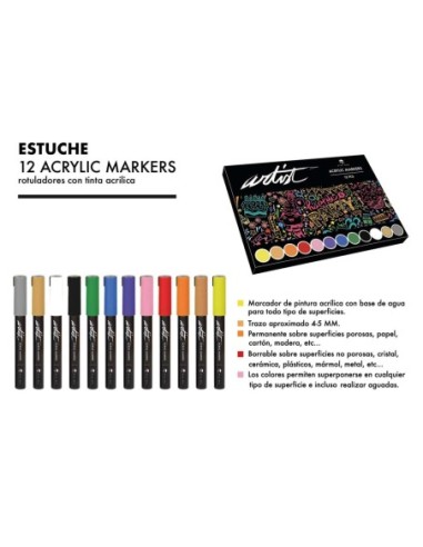 ROTULAD.ARTIST ACRYLIC MARK. -EST.12-