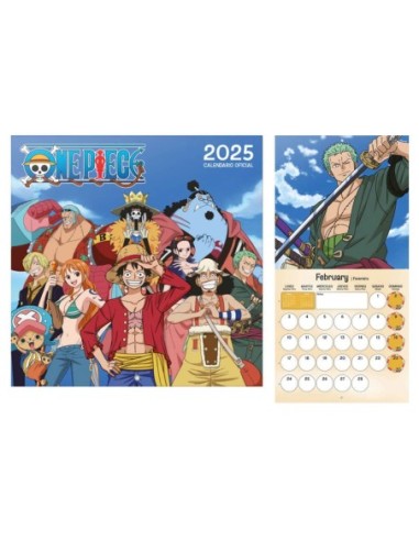 CALENDARIO 30x30 2025 ONE PIECE