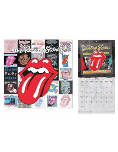 CALENDARIO 30x30 2025 ROLLING STONES