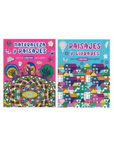 LIB.PINTAR MANDALAS PAISAJES 80PG.