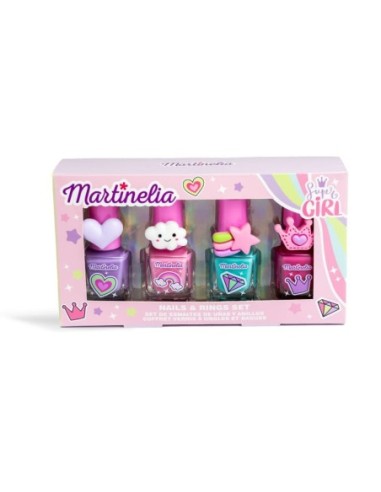 MRTNL-SET 4 ESMALTE UÑAS SUPERGIRL