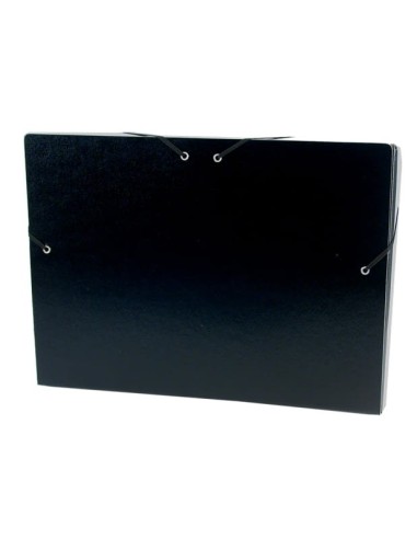 CAJAS PROYECTOS DIN A4 ARMADA 3 CM.NEGRO