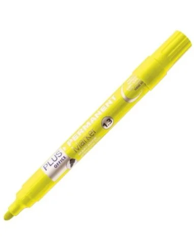 ROTULADOR PLUS PERM.MARKER 3 AMARILLO