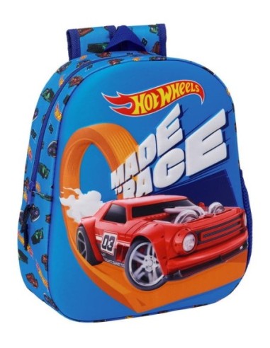 SAF.-MOCHILA 3D HOT WHEELS 622475890