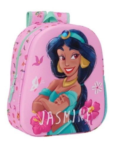 SAF.-MOCHILA 3D PRINCESAS DISNEY