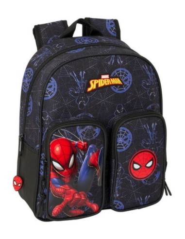 SAF.SPIDERM.-MOCHILA INFANTIL 33CM.