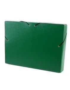 CAJAS PROYECTOS DIN A4 ARMADA 5 CM.VERDE