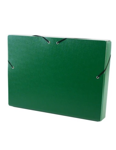 CAJAS PROYECTOS DIN A4 ARMADA 5 CM.VERDE