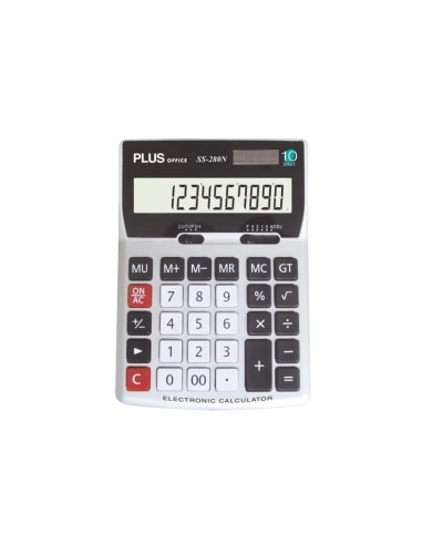 CALCULADORA PLUS 10 DG.(122x171) SS-280N