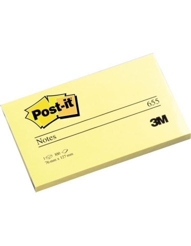 3M-NOTAS POST-IT 76x127 R.655