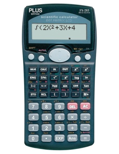 CALCULADORA PLUS OFF.CIENT.10 DIG.FX-283