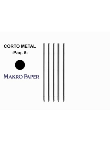 CARGA BOLIG.UNIV.CORTO METAL NEGRO