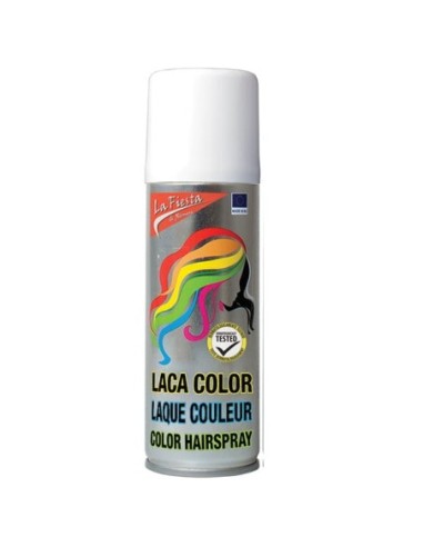 CARNAVAL-SPRAY LACA FLUOR.125ML.BLANCO