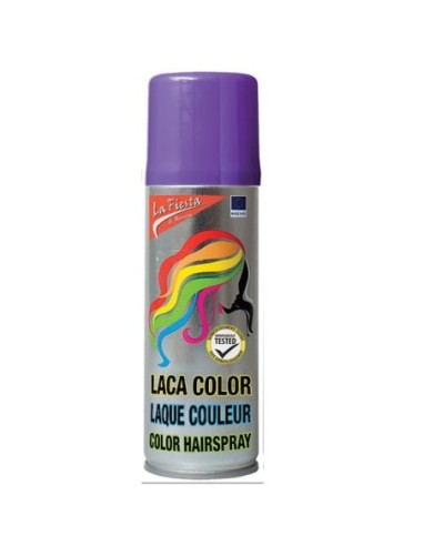 CARNAVAL-SPRAY LACA FLUOR.125ML.MORADO