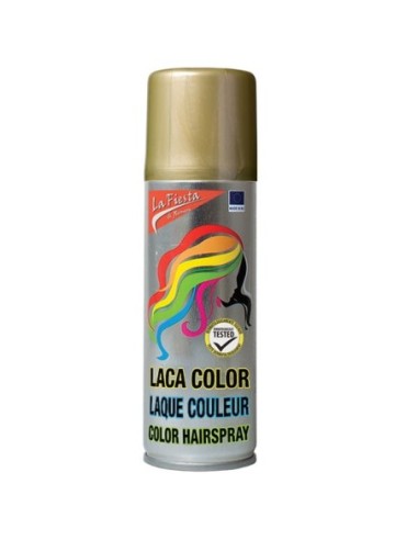 CARNAVAL-SPRAY LACA FLUOR.125ML.ORO