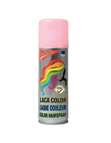 CARNAVAL-SPRAY LACA FLUOR.125ML.ROSA