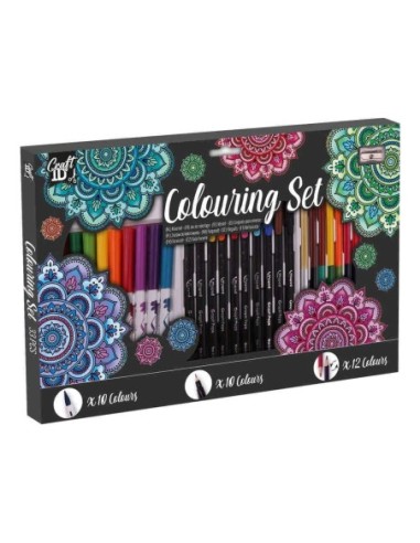 CRAFT-CAJA COLOREAR COMBY 33PZ.CR5005/GE