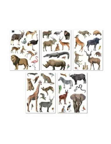 APLI-MAGIC STICKERS ANIMALS