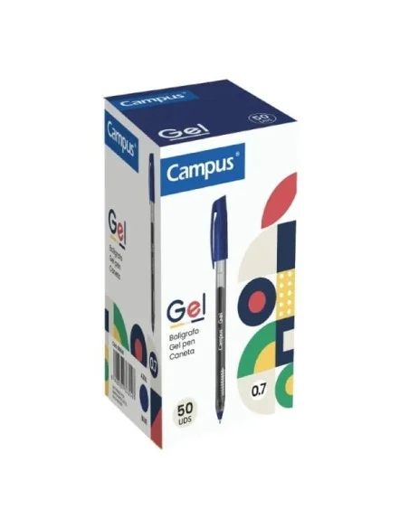 BOLIGRAFO CAMPUS GEL AZUL 081661