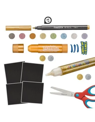CARIOCA-SET MANUALID.METALLIC 26PZS.
