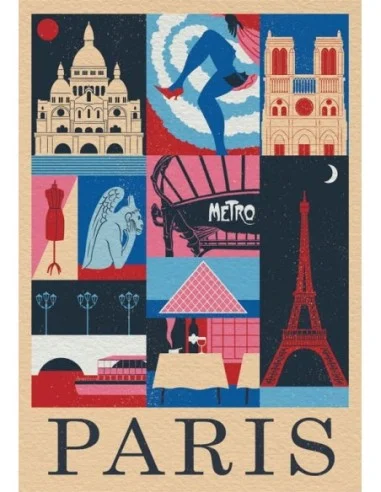 CLEMENT.-PZLE.1000PZ.PARIS STYLE 39843