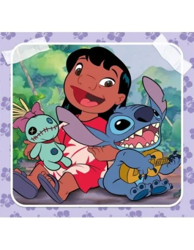 CLEMENT.-PZLE.3x48 DISNEY STITCH 25321
