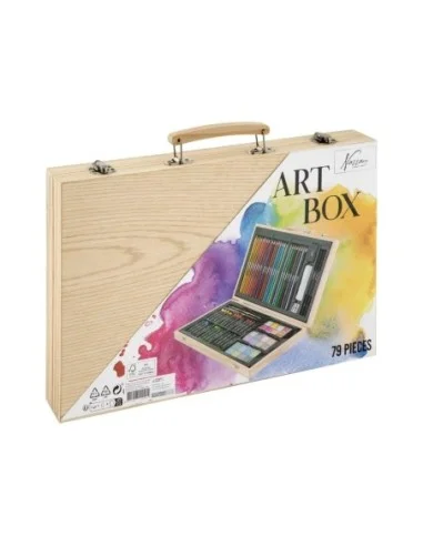 CRAFT-SET MALETA MAD.ARTS 79PZS.