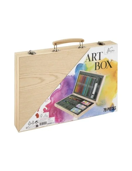 CRAFT-SET MALETA MAD.ARTS 79PZS.