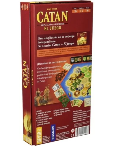 DEVIR-CATAN EXT.5-6 JUGADORES