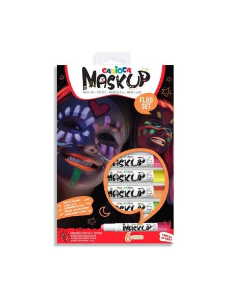 CARIOCA-SET MAQUILLAJE MASK UP NEON