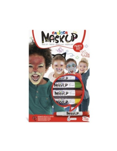 CARIOCA-SET MAQUILLAJE MASK UP PARTY