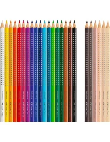 F.CASTELL-PACK 18+6 LAP.COLOR GRIP