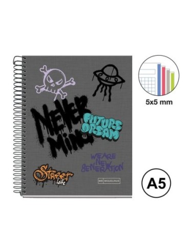 MR.GRAFFITTI-N.BOOK4 A5 120 CLA. MR4322