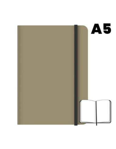 N.BOOK ENC.CAMPUS A5 96H.LISO BEIGE