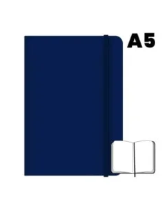 N.BOOK ENC.CAMPUS A5 96H.LISO MARINO