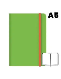 N.BOOK ENC.CAMPUS A5 96H.LISO VERDE CL.