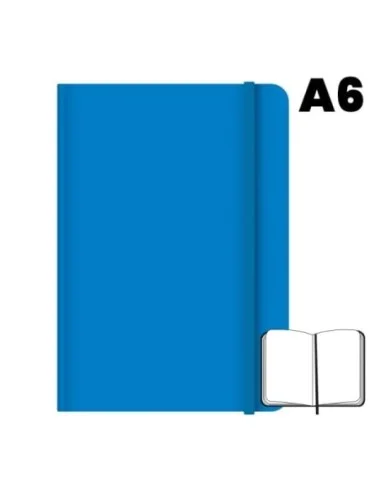 N.BOOK ENC.CAMPUS A6 96H.LISO CELESTE