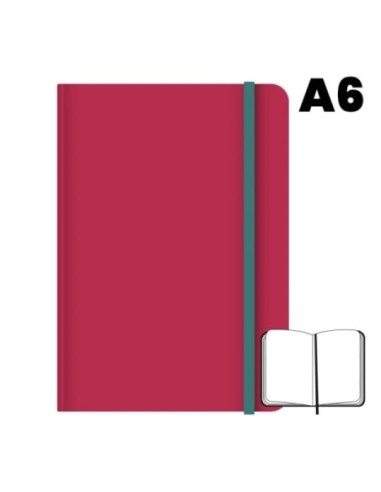 N.BOOK ENC.CAMPUS A6 96H.LISO FUCSIA