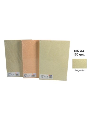 PAPEL PARCHMENT A4 180GR.PERGAMINO P/100