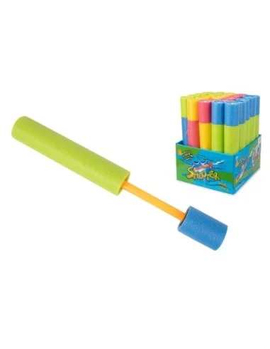 PISTOLA AGUA TUBO GOMA EVA 30CM.(EX.24)